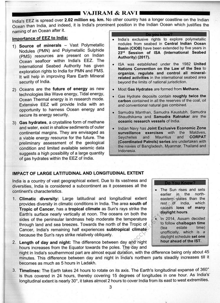 Vajiram Ravi Indian Geography 2023 Prelim Cum Main Paper 2